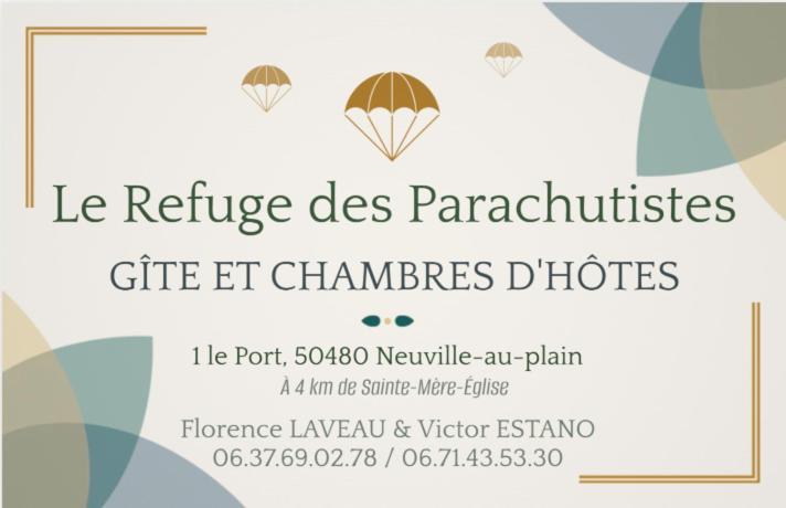 Chambre De Rose - Le Refuge Des Parachutistes - En Bordure Du Marais Neuville-au-Plain 外观 照片